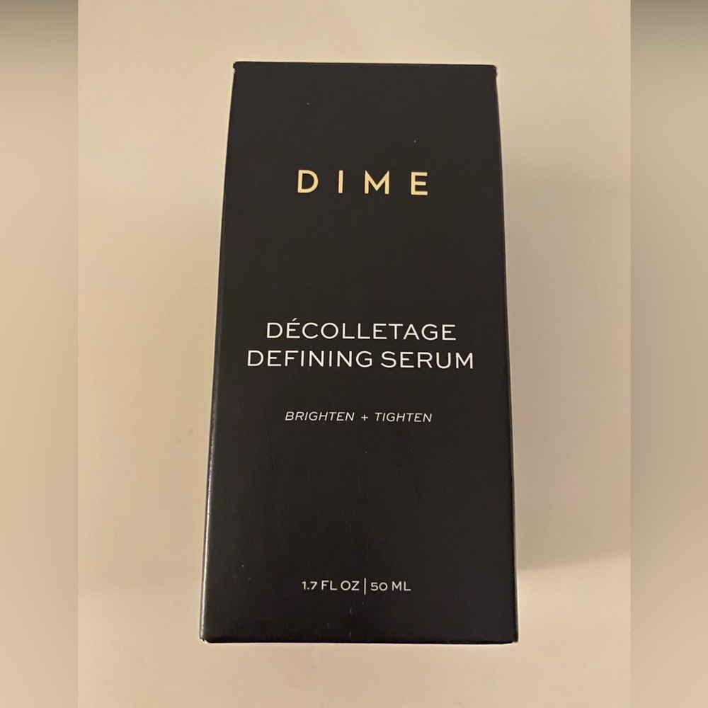 NEW in BOX DIME BEAUTY Décolletage Defining Serum